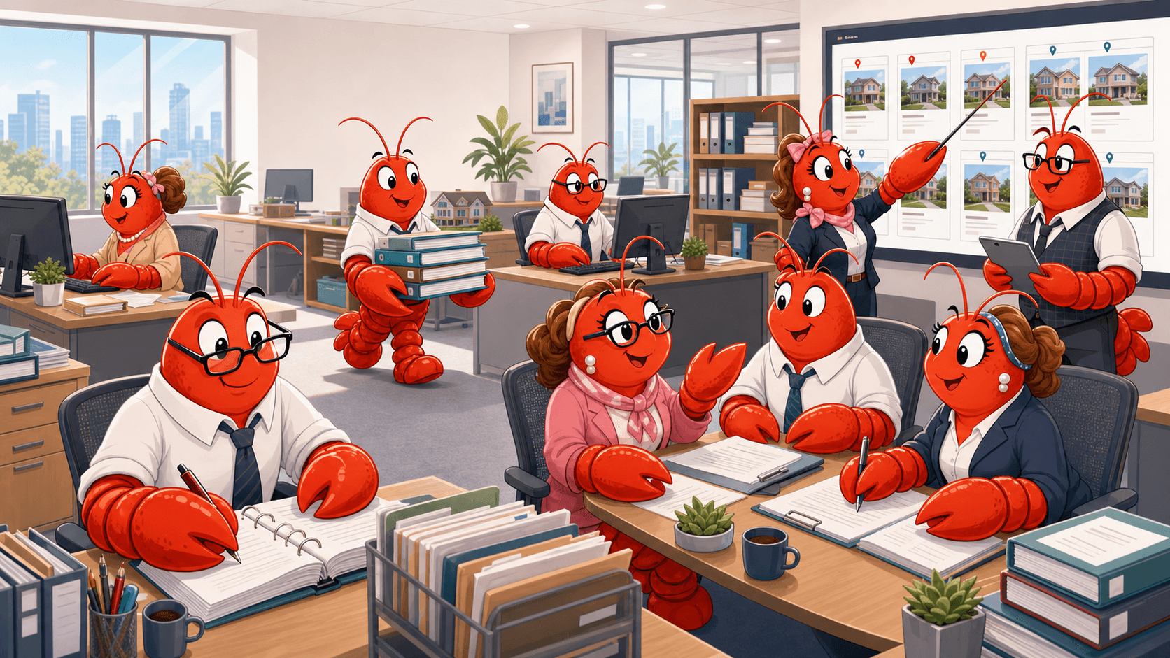 The Legion of Lobsters office